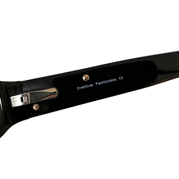 BEBE Fashionista Black Plastic Glasses 51-14-130 mm - Picture 9 of 9